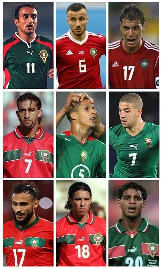 Morocco PL Appearances