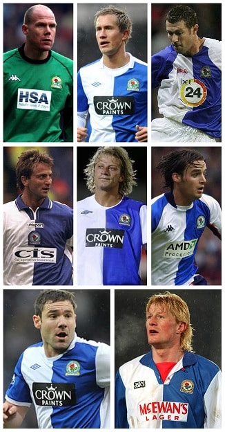 Question of the Day February 2023 28 Blackburn Rovers PL Appearances