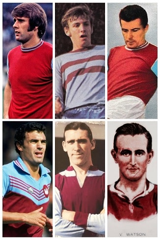 Question of the Day February 2023 20 West Hamn United England Goalscorers