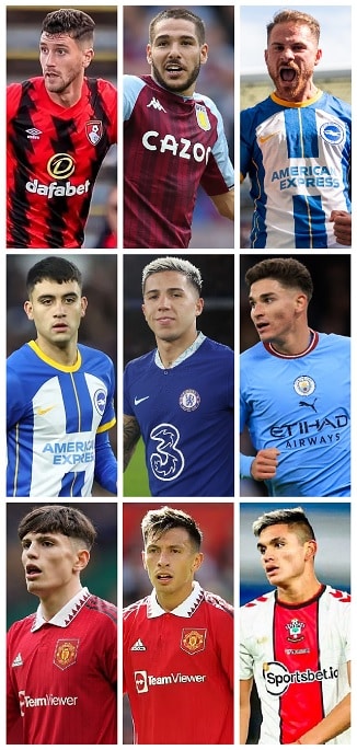 Question of the Day March 2023 19 Argentina PL Goals & Assists 2022-23
