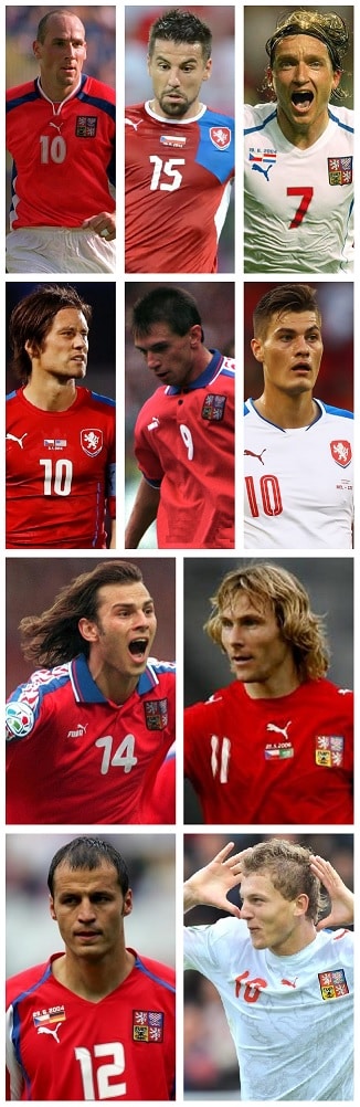 Question of the Day March 2023 5 Czech Republic Goalscorers