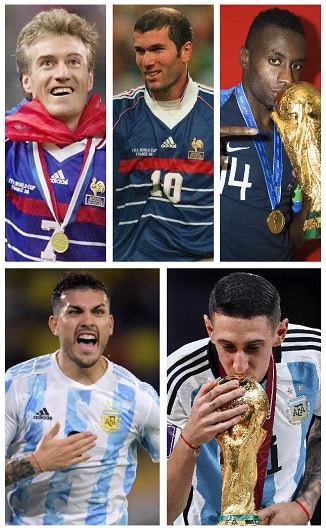 Juventus non-Italian FIFA World Cup Winners