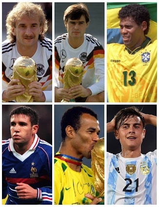 AS Roma Foreign FIFA World Cup Winners