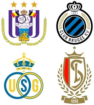 Belgium Pro League Winners