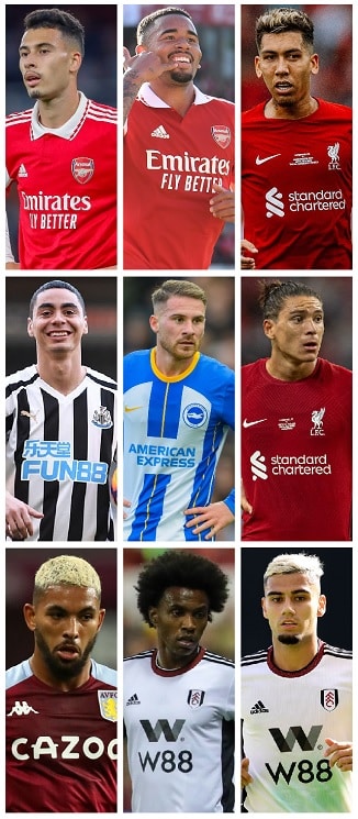 South American PL Goals & Assists 2022-23