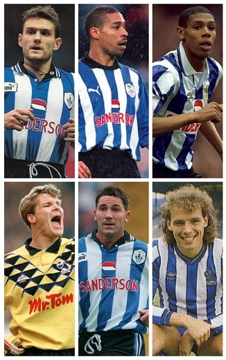 Sheffield Wednesday England Caps