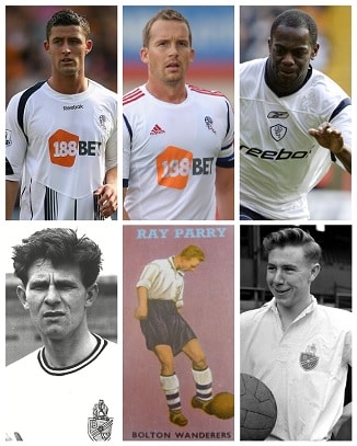 Bolton Wanderers England Caps