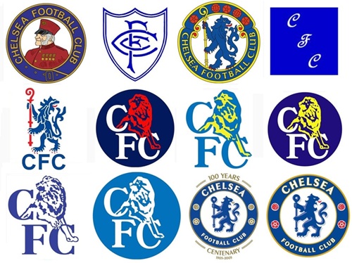 Who were the only players to score a UEFA Champions League Hat-Trick for Chelsea FC? 35 Chelsea Logos HIstory
