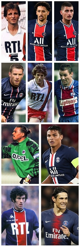 Question of the Day October 2023 23 Paris Saint-Germain Appearances