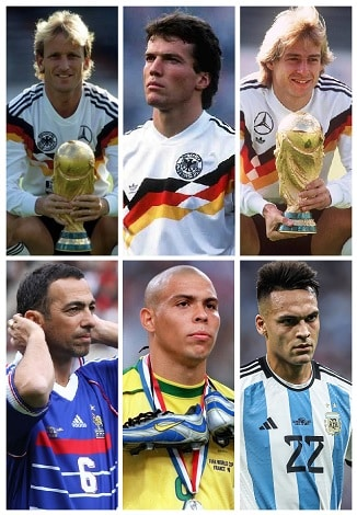 Inter Milan’s six non-Italian FIFA World Cup Winners?