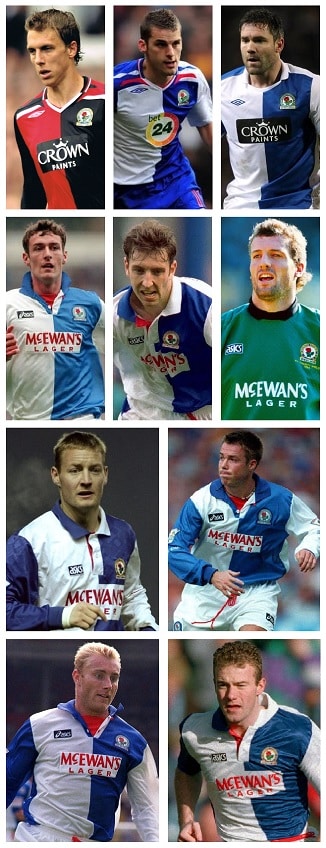 Question of the Day October 2023 1 Blackburn Rovers England Caps