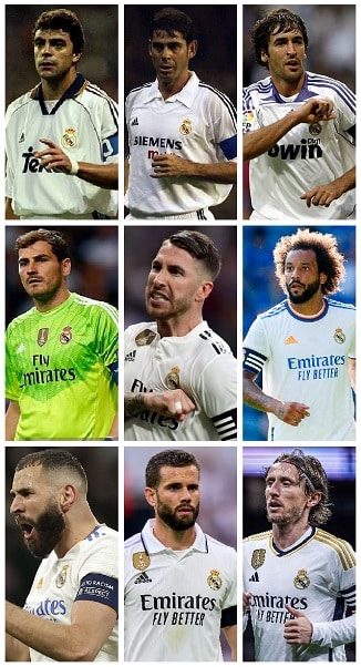Question of the Day November 2024 4 Real Madrid Club Captains