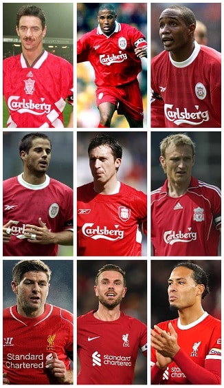 Question of the Day November 2024 6 Liverpool Club Captains