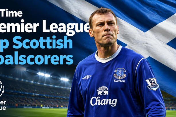 all time premier league top scottish goalscorers