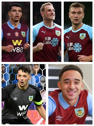 Who were Burnley FC’s five most expensive Players bought? 1 image 442