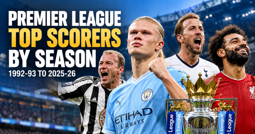Premier League Top Scorers by Season