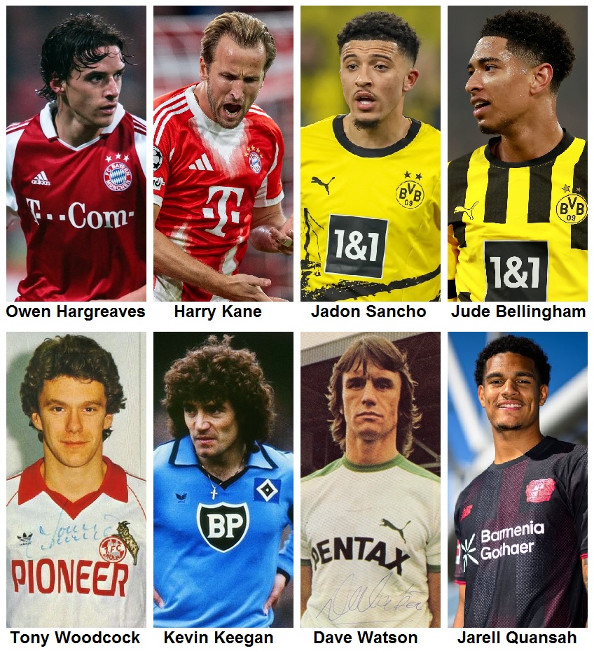England Players Affiliated with Foreign Clubs 43 England Players with German Clubs