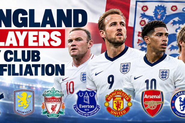 England Players by Club Affiliation | Full England Internationals