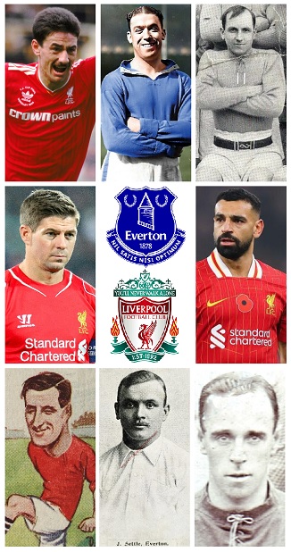 Merseyside Derbies Highest Goalscorers