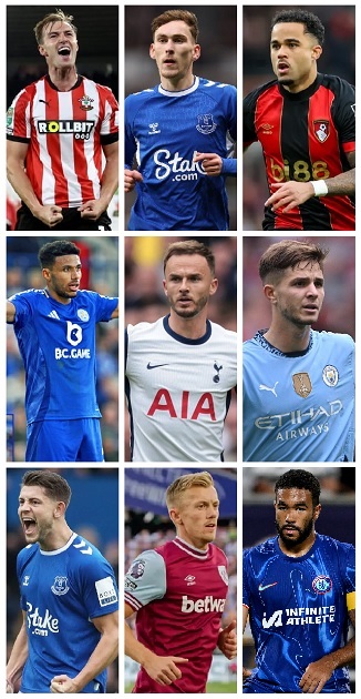 Premier League 2024-25 James Goals & Assists