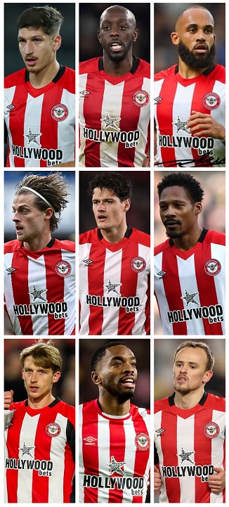 Brentford FC Premier League Appearances