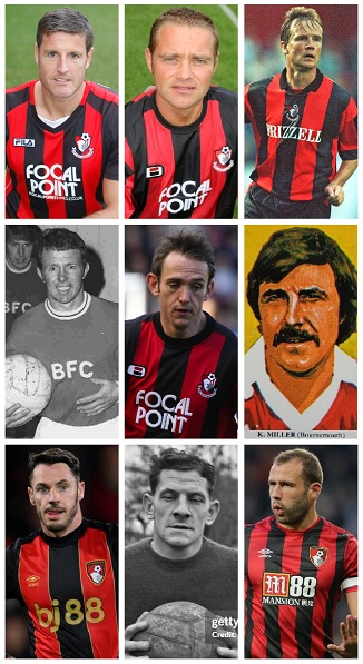 AFC Bournemouth All-Time Appearances