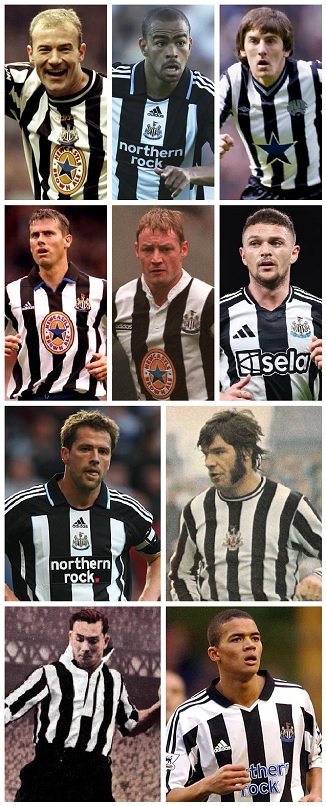Newcastle United England Caps