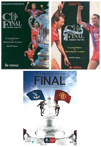 Manchester United v Crystal Palace FA Cup Finals