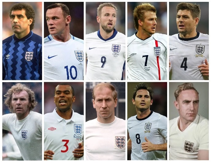 England Football Players Appearances Goals 1 A49043