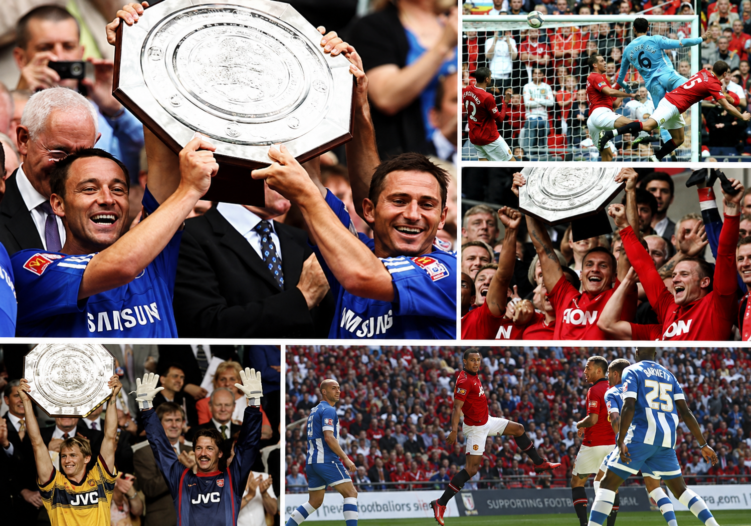 Charity Community Shield 1 Community Shield Winners