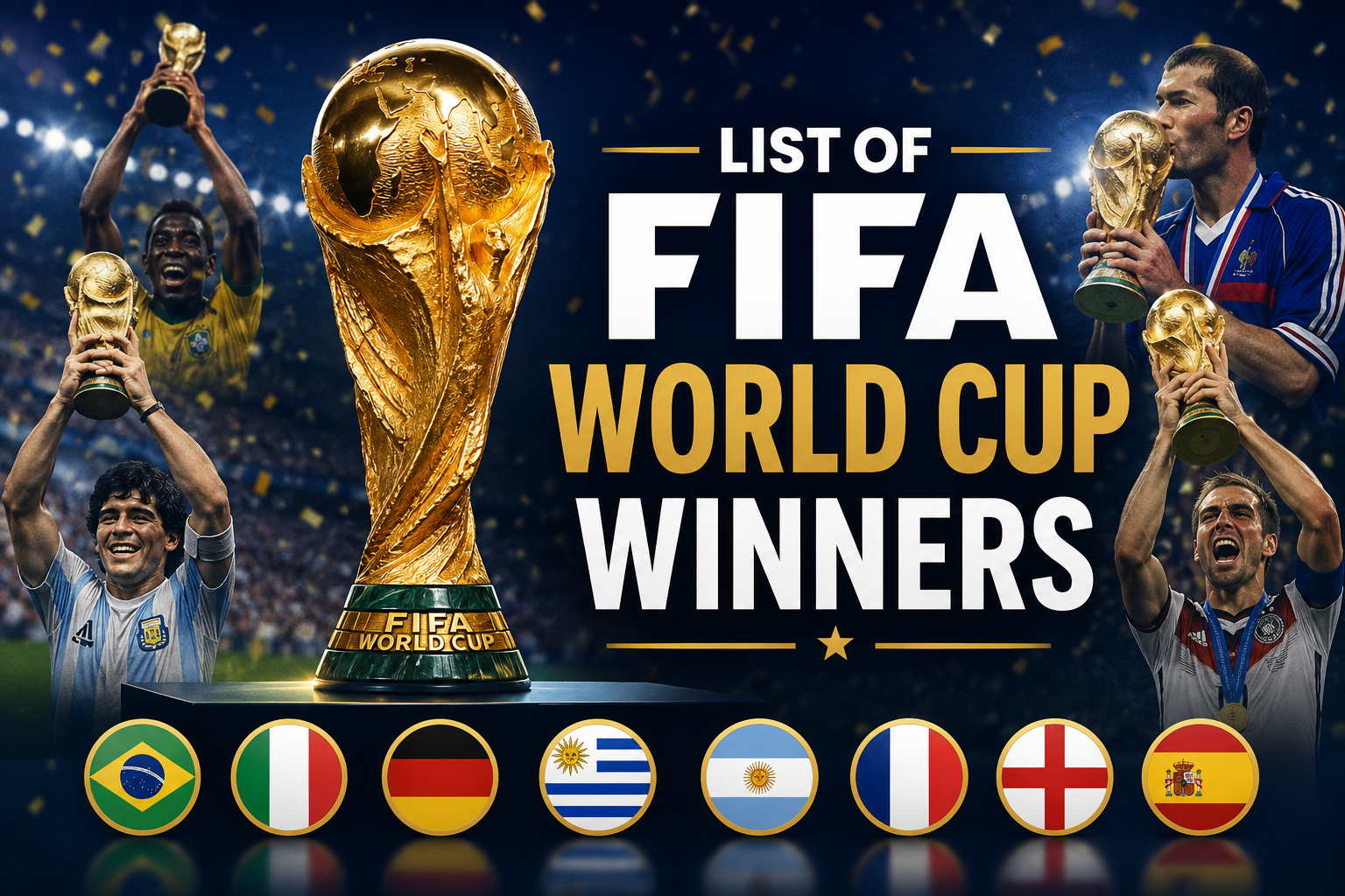 List of FIFA World Cup Winning Players 1 List of FIFA World Cup Winners