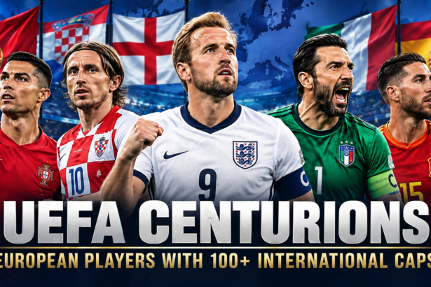 UEFA Centurions: European Players with 100+ International Caps 3 UEFA Centurions European Players with 100 or more International Caps