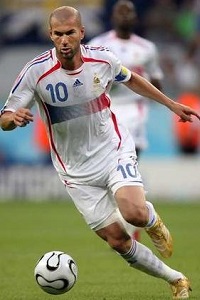 126. Zinedine Zidane 6 Zinedine Zidane
