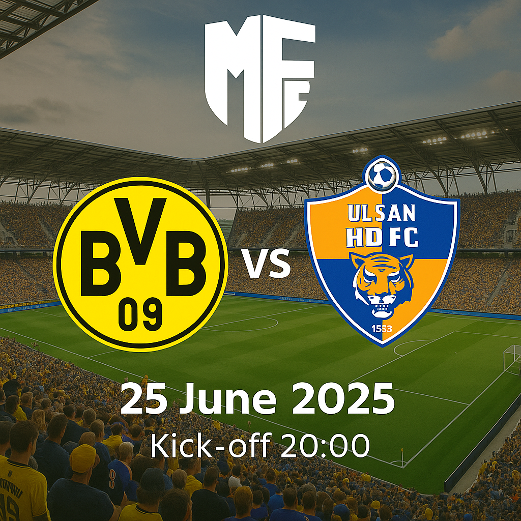 Preview: Borussia Dortmund vs Ulsan HD - prediction, team news, lineups 2 Borussia Dortmund vs Ulsan HD