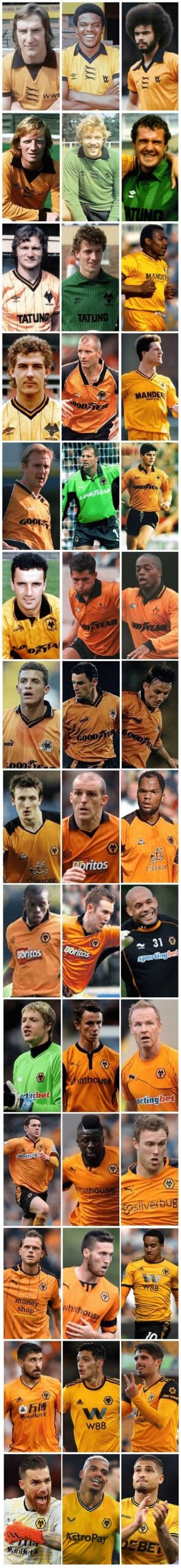 Wolverhampton Wanderers FC Player of the Year Award Winners