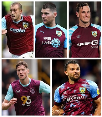 Question of the Day July 2025 14 Burnley FC Premier League Number Nines