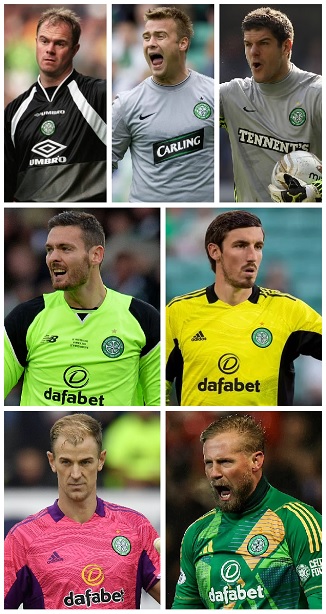 Question of the Day July 2025 11 Celtic FC Number One Goalkeepers