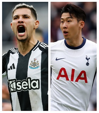 Question of the Day July 2025 8 Bruno Guimarães and Son Heung-min
