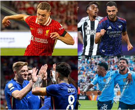 Premier League clubs' pre-season table fixtures and results 8 Premier League clubs’ pre-season table fixtures and results