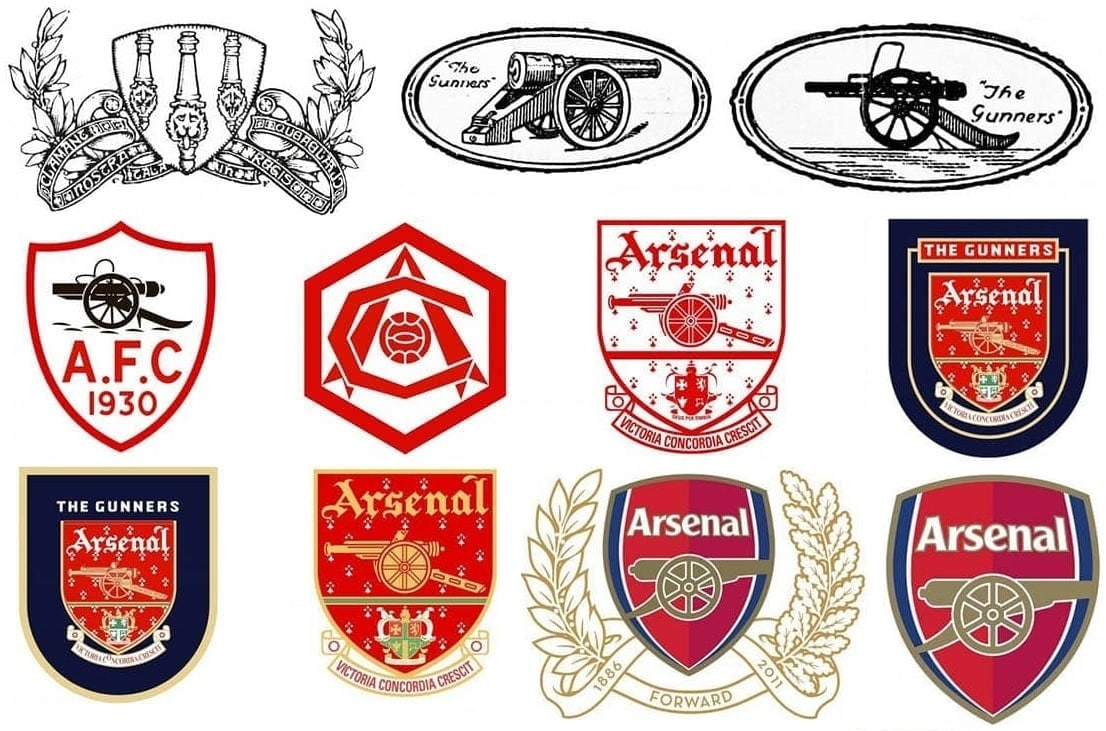 Who were the nine Arsenal Players with 125 or more All-Time Goals? 14 Arsenal Badges