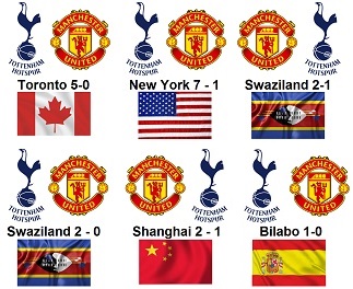 Question of the Day November 2025 23 Manchester United v Tottenham Hotspur matches played outside England