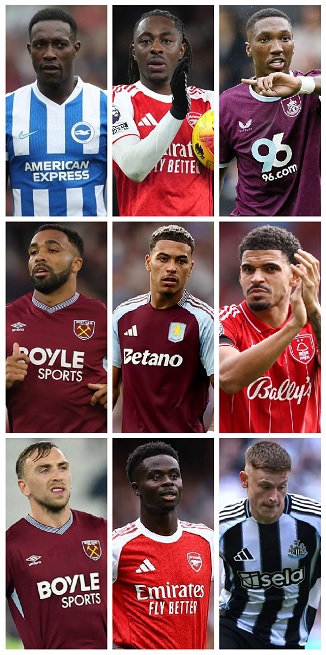 Question of the Day November 2025 3 English Premier League Goalscorers 2025-26