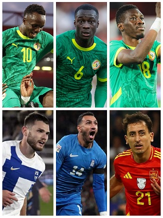 Question of the Day November 2025 1 Goalscorers against England