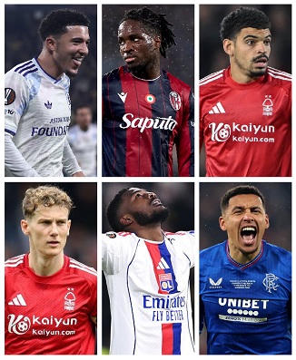 Question of the Day January 2026 11 English UEFA Europa League 2025-26 Goalscorers