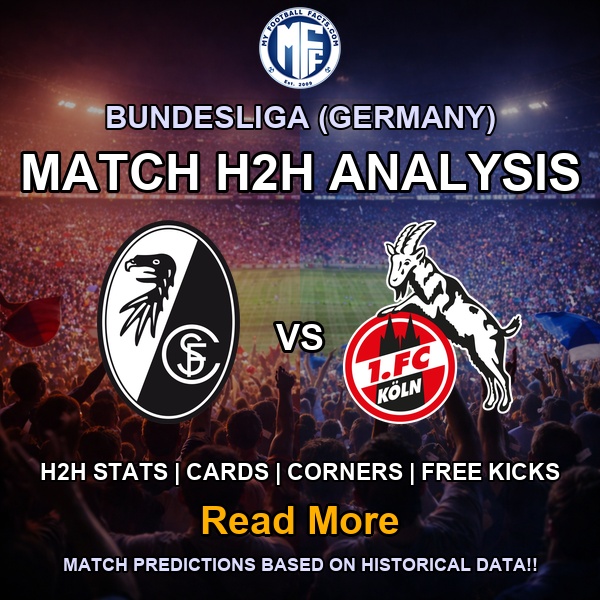 SC Freiburg vs FC Köln | Bundesliga | News - Predictions - Lineups - Stats & Facts 13 Bundesliga Germany SC Freiburg Kln