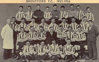 Brentford FC 1935-36 - London's Top Club