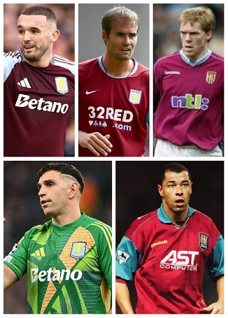 Aston Villa Most International Caps Won