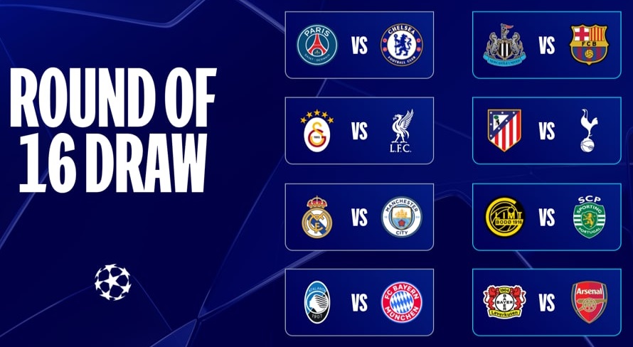 UEFA Champions League round of 16 fever: Who will reach quarter-finals?