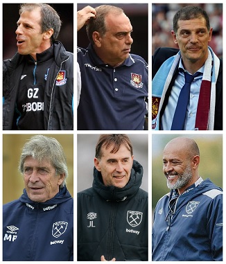 Question of the Day March 2026 23 West Ham United Foreign Managers