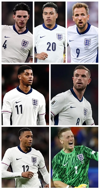Question of the Day March 2026 3 England Caps Won under Thomas Tuchel